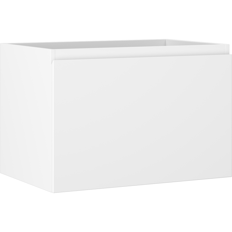 Mexen Orio bathroom cabinet under sink 70 cm, 1 drawer, white matte - 91A10-07047-1-BF01