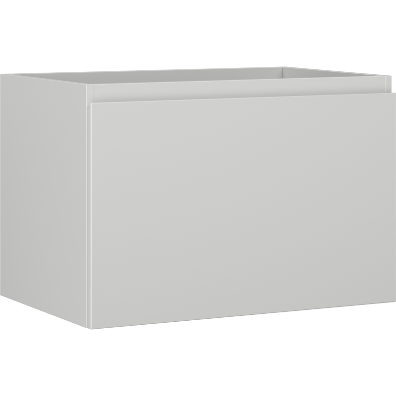 Mexen Orio bathroom cabinet under the sink 70 cm, 1 drawer, gray matte - 91A10-07047-1-BF62