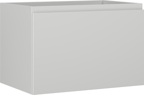 Mexen Orio bathroom cabinet under the sink 70 cm, 1 drawer, gray matte - 91A10-07047-1-BF62