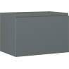 Mexen Orio bathroom cabinet under sink 70 cm, 1 drawer, matte graphite - 91A10-07047-1-BF66