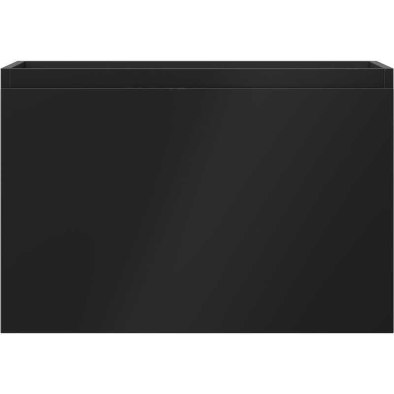 Mexen Orio bathroom cabinet under sink 70 cm, 1 drawer, black matte - 91A10-07047-1-BF71