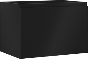 Mexen Orio 70 cm Bathroom Cabinet Under Sink, 1 Drawer, Black Matte - 91A10-07047-1-BF71