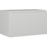 Mexen Orio bathroom cabinet under sink 80 cm, 1 drawer, gray matte - 91A10-08047-1-BF62