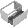 Mexen Orio bathroom cabinet under sink 80 cm, 1 drawer, gray matte - 91A10-08047-1-BF62