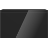 Mexen Orio bathroom cabinet under-sink 80 cm, 1 drawer, black gloss - 91A10-08047-1-BF70