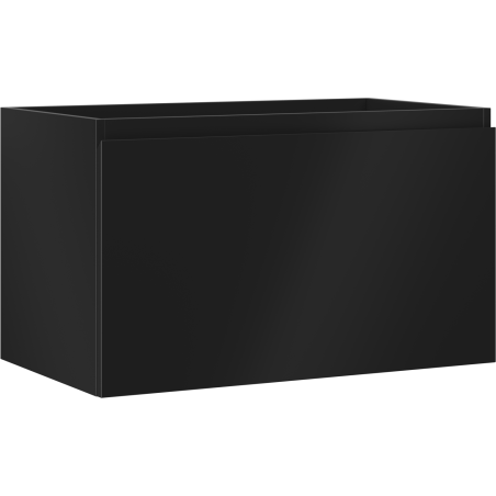 Mexen Orio bathroom cabinet for washbasin 80 cm, 1 drawer, black matte - 91A10-08047-1-BF71
