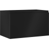 Mexen Orio bathroom cabinet for under sink 80 cm, 1 drawer, matte black - 91A10-08047-1-BF71