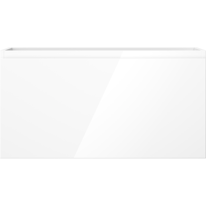 Mexen Orio bathroom cabinet under the sink 90 cm, 1 drawer, white gloss - 91A10-09047-1-BF00