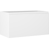 Mexen Orio bathroom cabinet under sink 90 cm, 1 drawer, white matte - 91A10-09047-1-BF01
