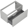 Mexen Orio bathroom cabinet for sink 90 cm, 1 drawer, gray matte - 91A10-09047-1-BF62