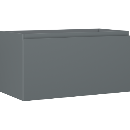 Mexen Orio bathroom cabinet under sink 90 cm, 1 drawer, matte graphite - 91A10-09047-1-BF66