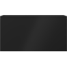 Mexen Orio bathroom cabinet under sink 90 cm, 1 drawer, black matt - 91A10-09047-1-BF71