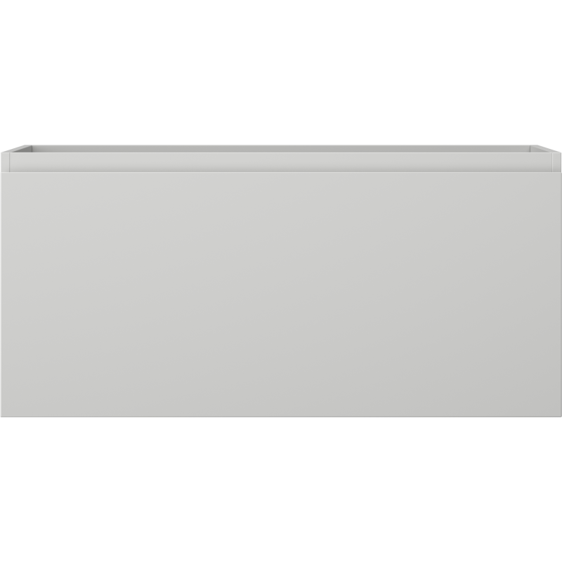 Mexen Orio 100 cm Bathroom Cabinet Under Sink, 1 Drawer, Grey Matte - 91A10-10047-1-BF62