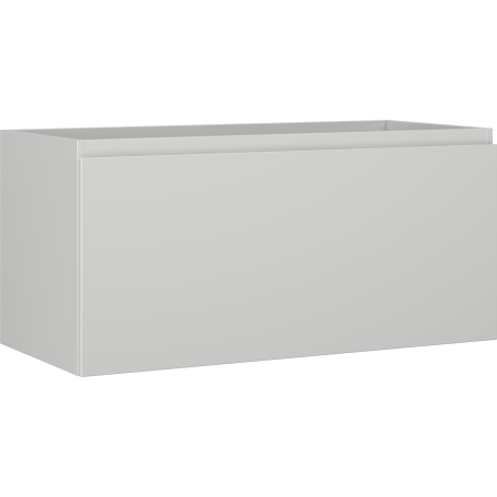 Mexen Orio bathroom cabinet under sink 100 cm, 1 drawer, gray matte - 91A10-10047-1-BF62