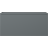 Mexen Orio bathroom cabinet under sink 100 cm, 1 drawer, matte graphite - 91A10-10047-1-BF66
