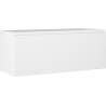 Mexen Orio bathroom cabinet under sink 120 cm, 1 drawer, white matte - 91A10-12047-1-BF01