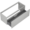 Mexen Orio bathroom cabinet under sink 120 cm, 1 drawer, matte gray - 91A10-12047-1-BF62