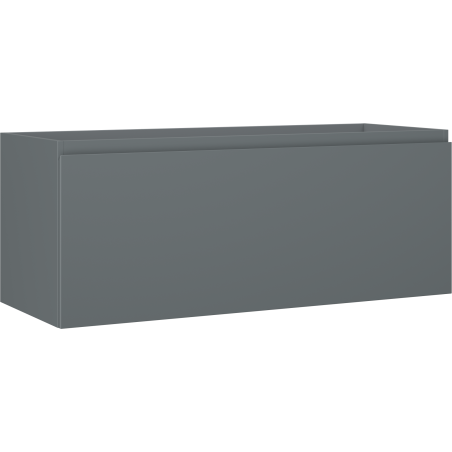 Mexen Orio bathroom cabinet for washbasin 120 cm, 1 drawer, matt graphite - 91A10-12047-1-BF66
