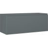 Mexen Orio bathroom cabinet for washbasin 120 cm, 1 drawer, matt graphite - 91A10-12047-1-BF66