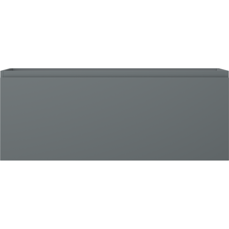 Mexen Orio bathroom cabinet for washbasin 120 cm, 1 drawer, matt graphite - 91A10-12047-1-BF66