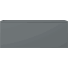 Mexen Orio bathroom cabinet under-sink 120 cm, 1 drawer, matte graphite - 91A10-12047-1-BF66