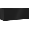 Mexen Orio bathroom cabinet under sink 120 cm, 1 drawer, matte black - 91A10-12047-1-BF71