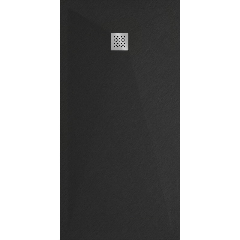Mexen Stone+ composite rectangular shower tray 200 x 100 cm, black - 44701020