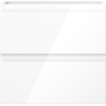 Mexen Orio bathroom cabinet 50 cm, 2 drawers, white gloss - 91A10-05047-2-BFF00