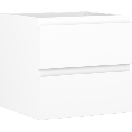 Mexen Orio bathroom cabinet under sink 50 cm, 2 drawers, white matte - 91A10-05047-2-BFF01