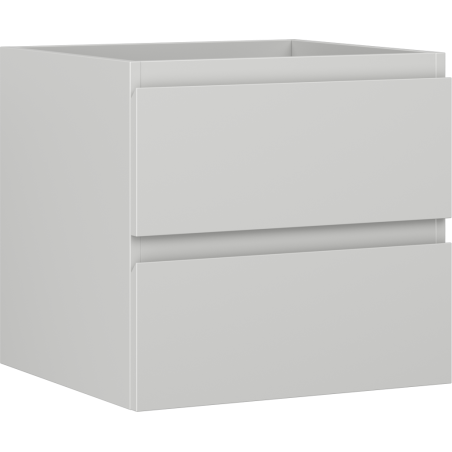 Mexen Orio bathroom cabinet under the sink 50 cm, 2 drawers, matte gray - 91A10-05047-2-BFF62