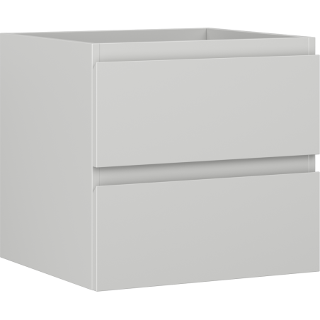 Mexen Orio bathroom cabinet under-washbasin 50 cm, 2 drawers, matte grey - 91A10-05047-2-BFF62