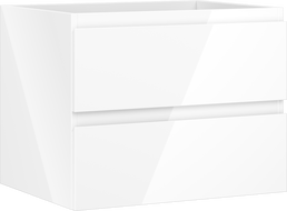 Mexen Orio bathroom cabinet under sink 60 cm, 2 drawers, white gloss - 91A10-06047-2-BFF00