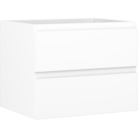 Mexen Orio bathroom cabinet under sink 60 cm, 2 drawers, white matte - 91A10-06047-2-BFF01