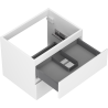 Mexen Orio bathroom cabinet under sink 60 cm, 2 drawers, white matte - 91A10-06047-2-BFF01