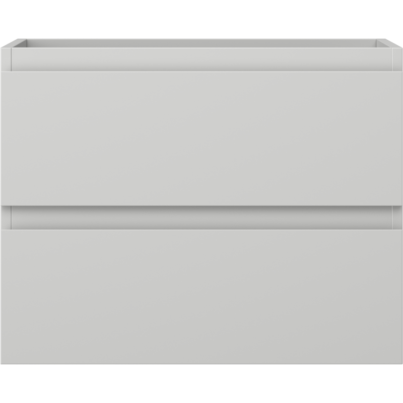 Mexen Orio 60 cm Vanity Unit, 2 Drawers, Matte Grey - 91A10-06047-2-BFF62