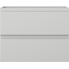 Mexen Orio bathroom vanity cabinet 60 cm, 2 drawers, gray matte - 91A10-06047-2-BFF62
