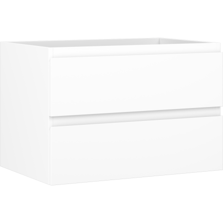 Mexen Orio 70 cm bathroom cabinet, 2 drawers, white matte - 91A10-07047-2-BFF01
