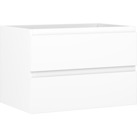 Mexen Orio bathroom cabinet under sink 70 cm, 2 drawers, white matte - 91A10-07047-2-BFF01