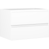 Mexen Orio 70 cm bathroom cabinet, 2 drawers, white matte - 91A10-07047-2-BFF01