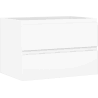 Mexen Orio bathroom cabinet under sink 70 cm, 2 drawers, white matte - 91A10-07047-2-BFF01