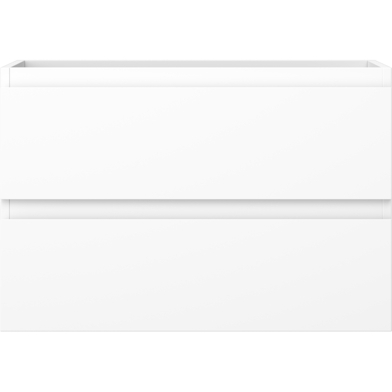 Mexen Orio 70 cm bathroom cabinet, 2 drawers, white matte - 91A10-07047-2-BFF01