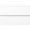 Mexen Orio 70 cm bathroom cabinet, 2 drawers, white matte - 91A10-07047-2-BFF01