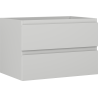 Mexen Orio bathroom cabinet under-sink 70 cm, 2 drawers, gray matte - 91A10-07047-2-BFF62