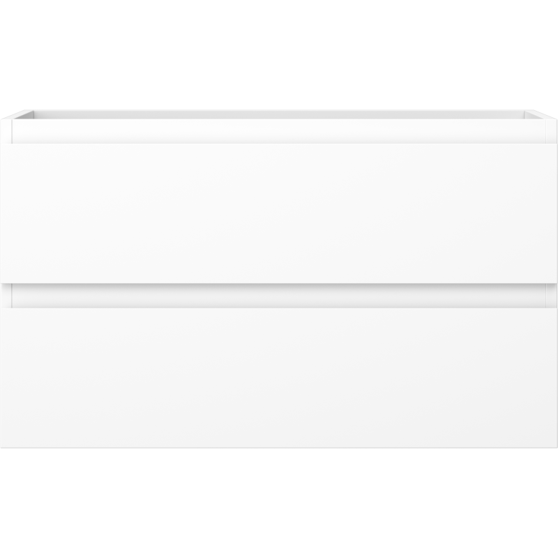 Mexen Orio 80 cm Under-Sink Bathroom Cabinet, 2 Drawers, Matte White - 91A10-08047-2-BFF01