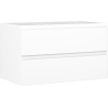 Mexen Orio bathroom cabinet under-sink 80 cm, 2 drawers, white matte - 91A10-08047-2-BFF01