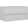 Mexen Orio bathroom cabinet under sink 90 cm, 2 drawers, matte gray - 91A10-09047-2-BFF62