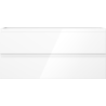 Mexen Orio bathroom cabinet under-sink 100 cm, 2 drawers, white gloss - 91A10-10047-2-BFF00