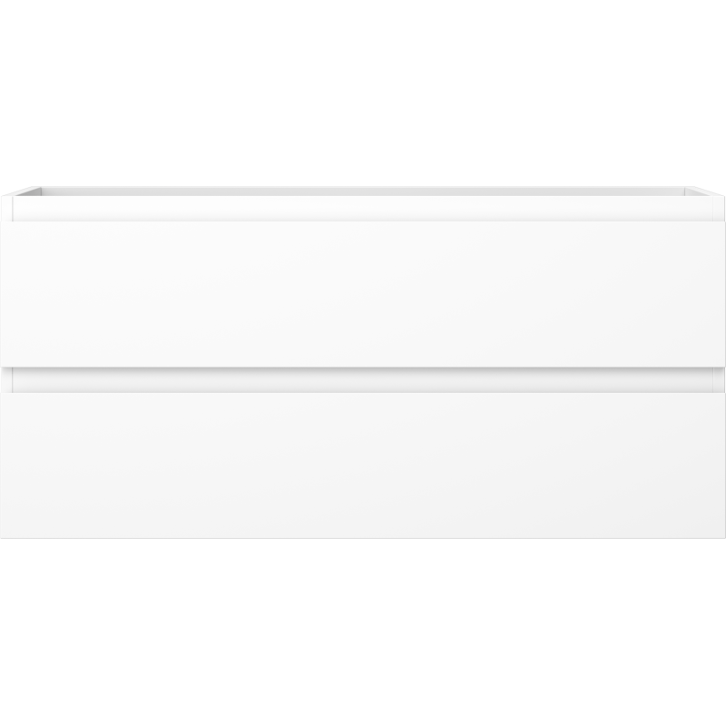 Mexen Orio 100 cm Bathroom Cabinet, 2 Drawers, White Matte - 91A10-10047-2-BFF01