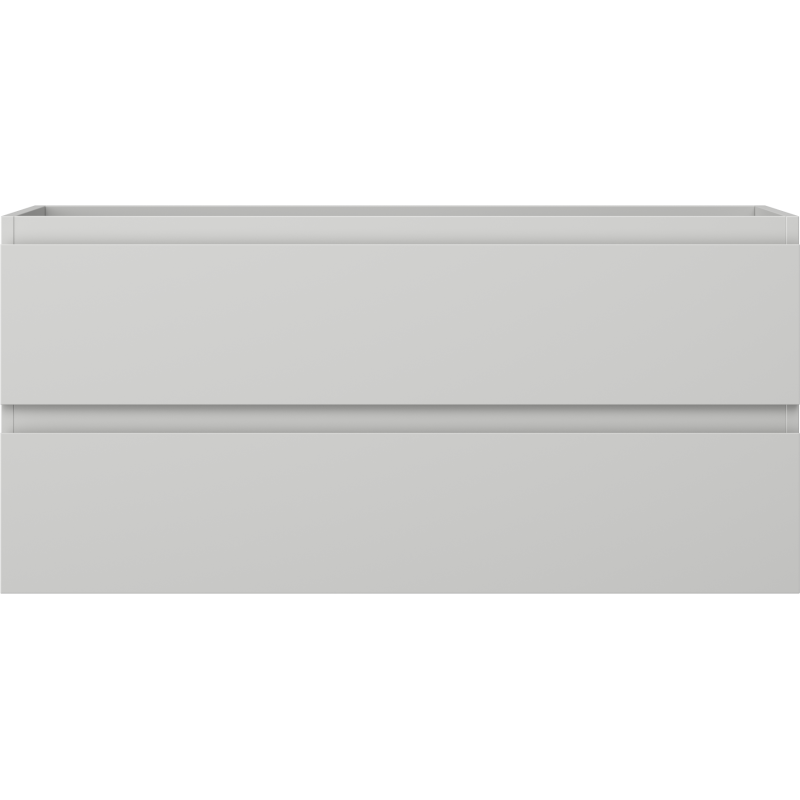 Mexen Orio 100 cm Bathroom Cabinet with Basin, 2 Drawers, Matte Grey - 91A10-10047-2-BFF62