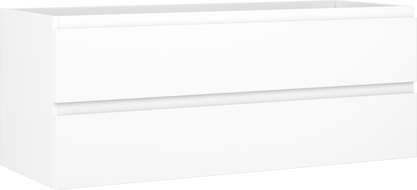 Mexen Orio bathroom cabinet under washbasin 120 cm, 2 drawers, white matte - 91A10-12047-2-BFF01